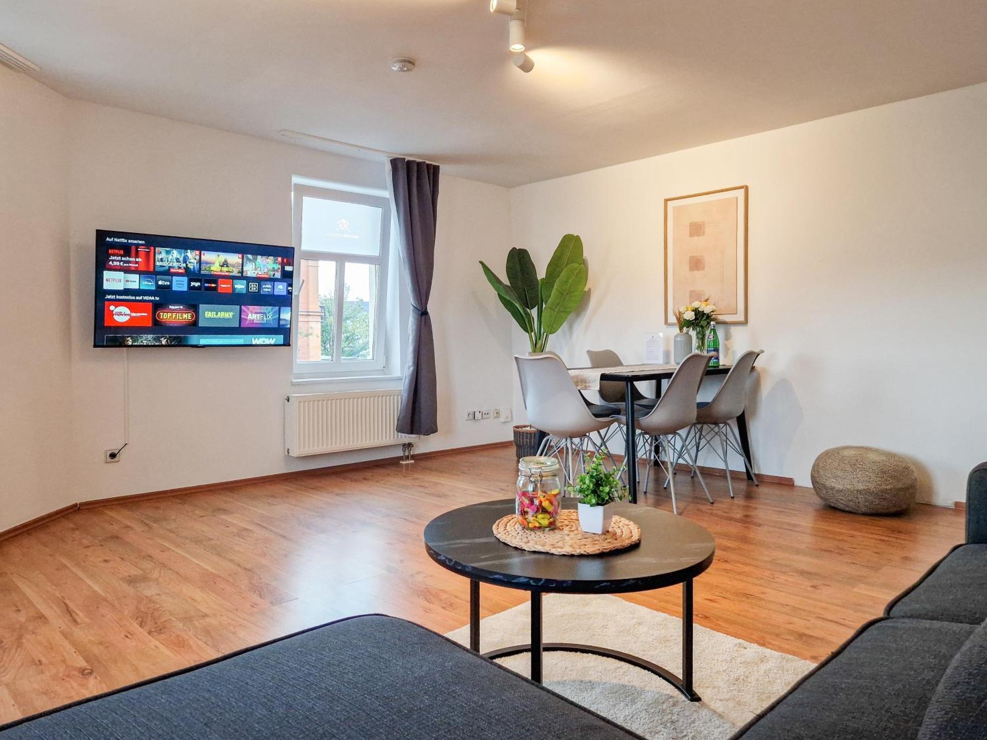 Rr - New - Apartments Kappel - 85Qm - Lift - Wifi Кемниц Екстериор снимка