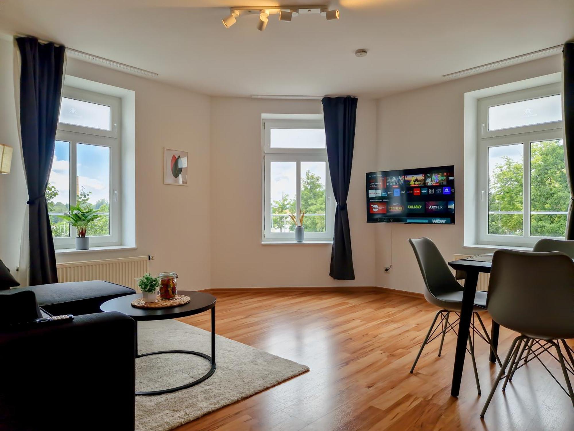 Rr - New - Apartments Kappel - 85Qm - Lift - Wifi Кемниц Екстериор снимка