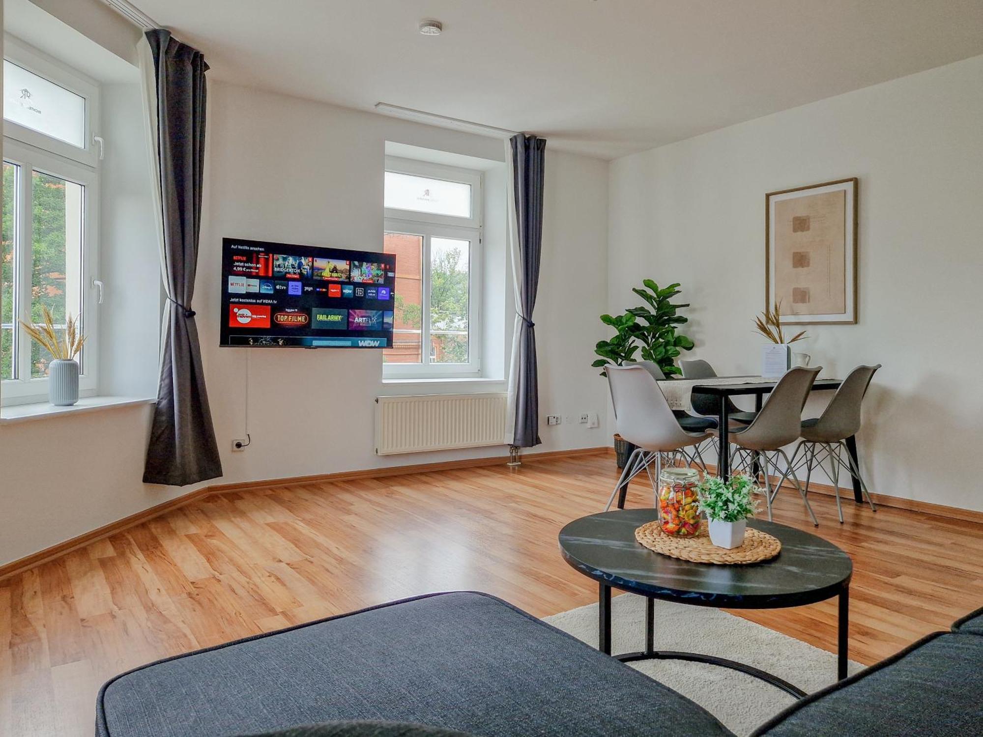 Rr - New - Apartments Kappel - 85Qm - Lift - Wifi Кемниц Екстериор снимка